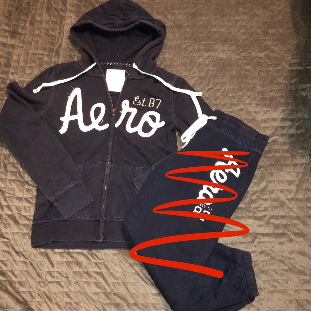 Aeropostale Navy Blue Sweatshirt